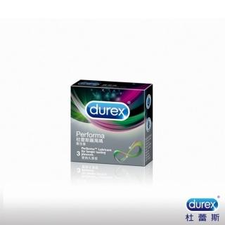 【Durex杜蕾斯】飆風碼 保險套(3入-12hr)