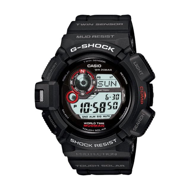 【CASIO 卡西歐 G-SHOCK 系列】方位/溫度/月相運動錶(G-9300)特價