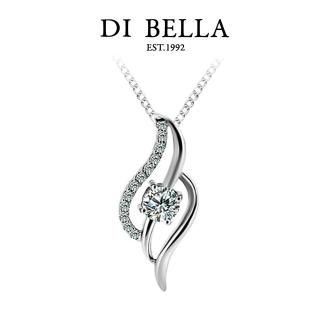 DI BELLA 永恆 0.30克拉八心八箭天然鑽石鑽鍊(30分)