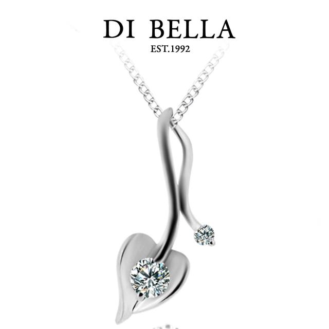 【DI BELLA】戀愛至上0.30克拉經典墜鍊熱銷產品