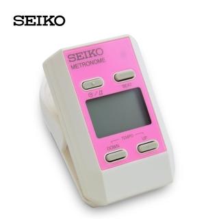 【拓弦音樂】SEIKO DM51 隨身型 電子節拍器-粉(DM51粉)