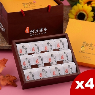 【明月清風】酸甜盒子鳳梨舒12入/盒(4入組)網路狂銷