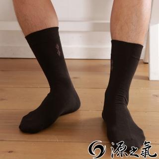 【源之氣】竹炭紳士棉襪/黑緹花 六雙組 RM-10026
