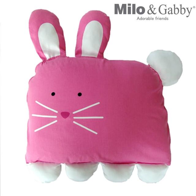 【Milo&Gabby】動物好朋友-可水洗防蹣兒童枕心+枕套組-2歲以上(午睡枕/透氣枕/抗菌枕_多款可選)