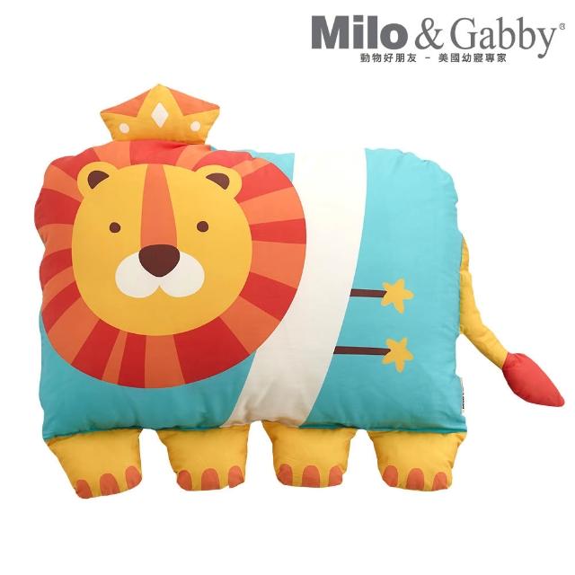 【Milo&Gabby】動物好朋友-可水洗防蹣兒童枕心+枕套組-2歲以上(午睡枕/透氣枕/抗菌枕_多款可選)