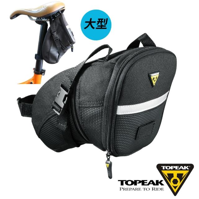 【TOPEAK】Aero Wedge Pack Large後座墊袋 大(黑)超值推薦