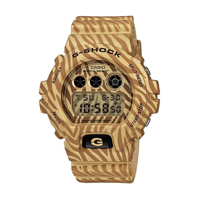 【CASIO 卡西歐 G-SHOCK 系列】日系版-斑馬紋經典系列(DW-6900ZB)