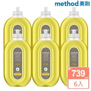 【Method 美則】硬質地板天然清潔劑 739ml x6罐(加送時尚購物袋)評比