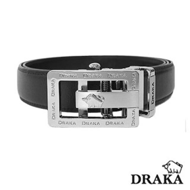 【DRAKA 達卡】時尚男用牛皮自動皮帶(41DK6012)買到賺到