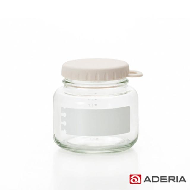 【ADERIA】日本進口易開玻璃保鮮罐320ml(白)