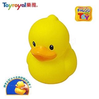 【日本《樂雅 Toyroyal》】洗澡玩具(軟膠鴨子)
