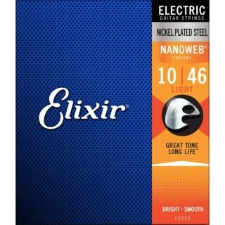 【Elixir】NANOWEB EXXG-12052 電吉他套弦 10-46