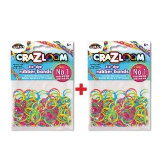 【美國Cra-Z-Art】Cra-Z-Loom圈圈彩虹編織 橡皮筋補充包 彩色x2包(共400條)評測