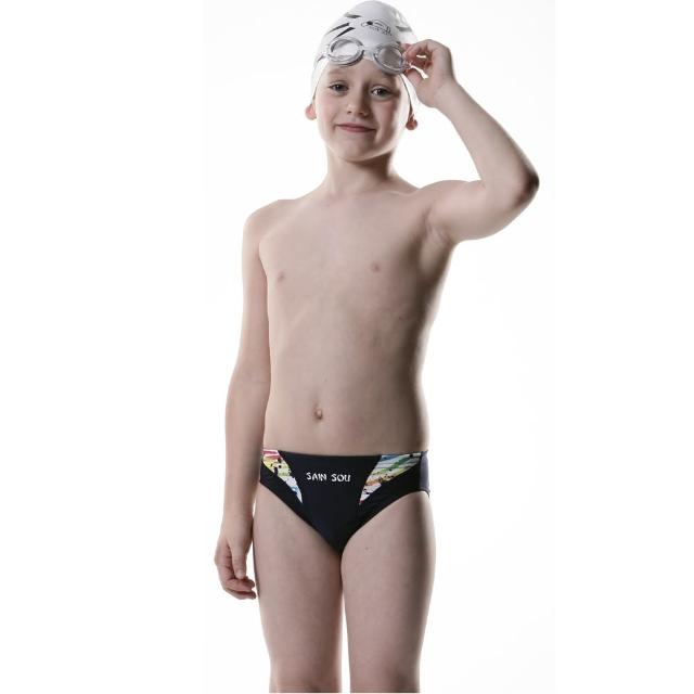 【SAIN SON】競賽/泳隊/兒童三角泳褲(附泳帽A67102)哪裡買?