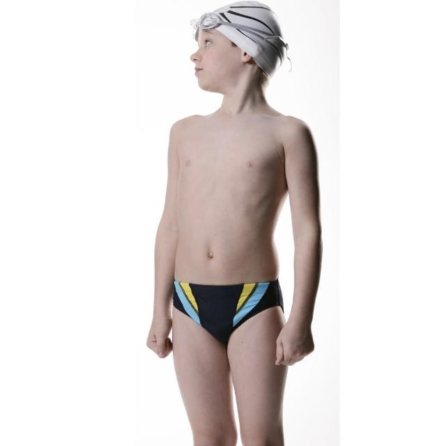 【SAIN SON】競賽/泳隊/訓練兒童三角泳褲(附泳帽S330)限量出清