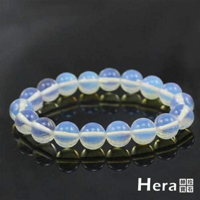 【Hera】頂級清亮蛋白石手珠(10mm)物超所值