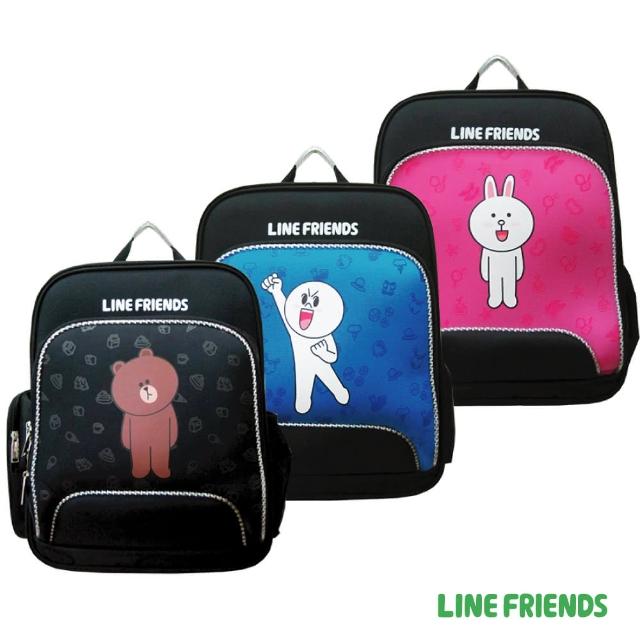 【LINE FRIENDS】EVA護脊雙層書背包(無辜熊大/加油!饅頭人/可愛兔兔)讓你愛不釋手