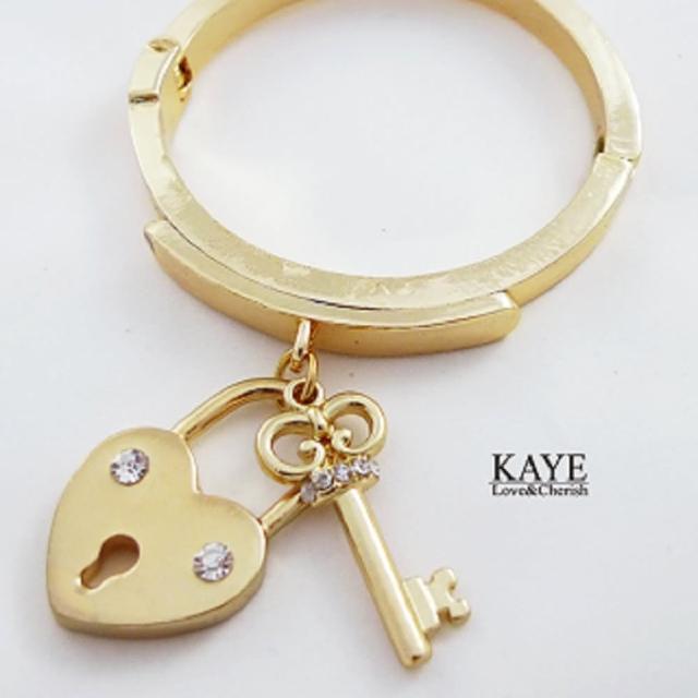 【Kaye歐美流行飾品】心鎖墜飾手環如何購買?