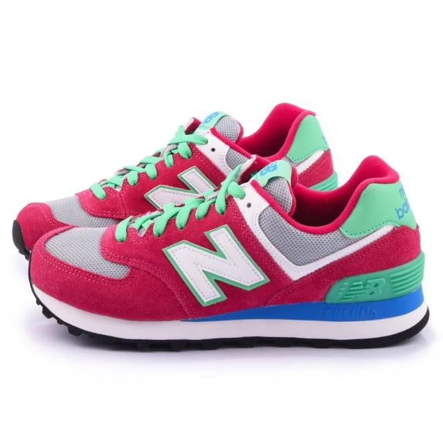 【New Balance】女款 麂皮復古運動鞋(WL574CPV-桃)哪裡買