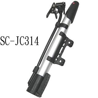 【月陽】自行車鋁合金迷你立式攜帶型打氣筒打氣機(SC-JC314)