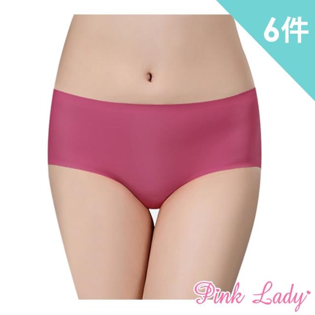 【PINK LADY】一片式冰絲無痕提臀內褲810(6件組)