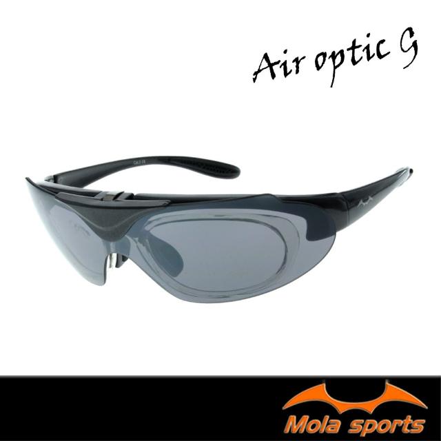 【MOLA SPORTS】近視/老花眼鏡族可戴-摩拉上掀式運動太陽眼鏡(Air_optic-g)哪裡買便宜?