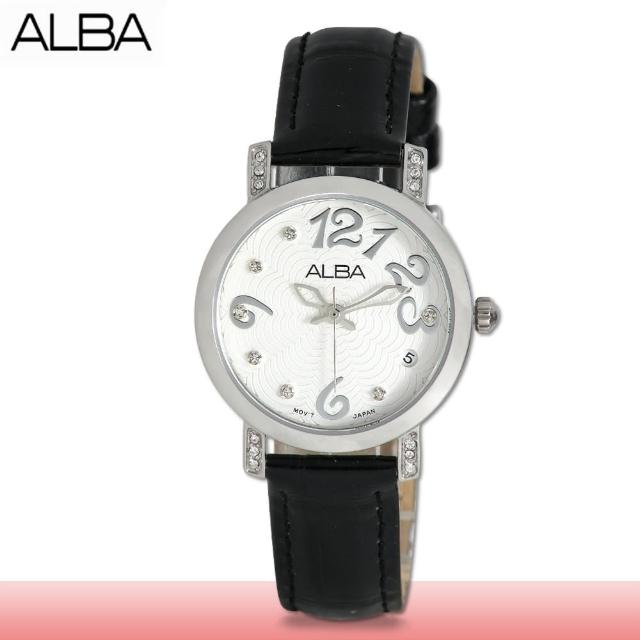 【SEIKO 精工 ALBA 系列】送禮首選_石英晶鑽指針女錶_鏡面2.5公分(AG8453X1)排行推薦