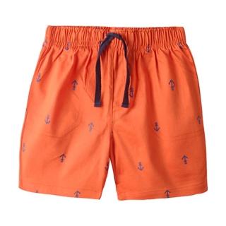 【baby童衣】任選 兒童短褲 夏日亮色硬挺休閒褲 53017(橙色)