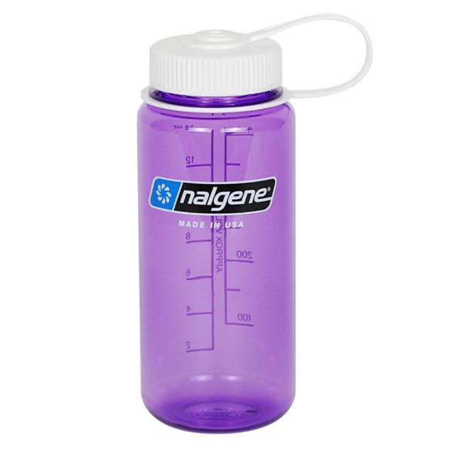 【Nalgene】寬嘴水壼500cc(紫色)