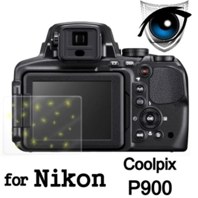 經典款式【D&A】Nikon Coolpix P900日本原膜增豔螢幕貼(9H防藍光疏油疏水型)