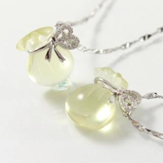 【Hanami】雅致檸檬晶福袋墜鍊