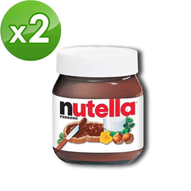 【nutella 能多益】榛果可可醬750g(2入)