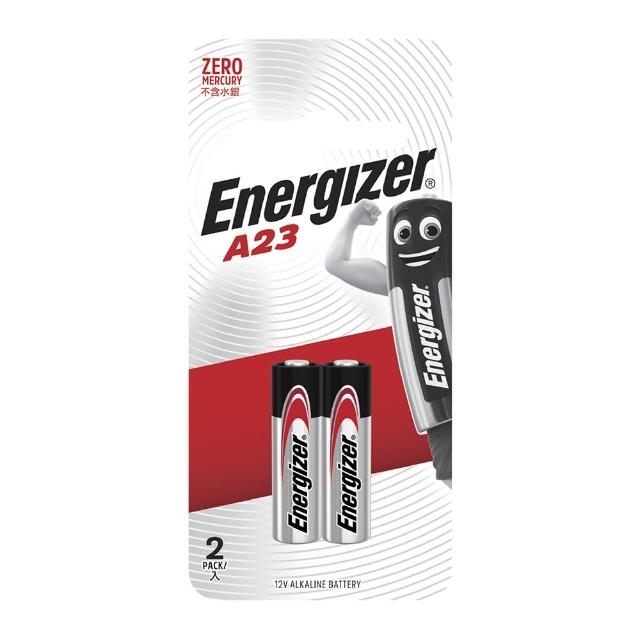 【Energizer勁量】A23-12V汽車遙控器電池(2入)