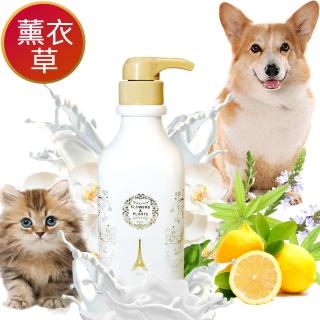 【愛戀花草】薰衣草精油-白毛亮澤寵物潤絲精(1000ML)