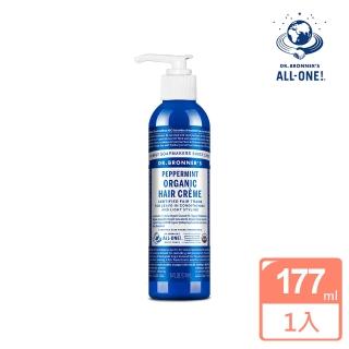 【Dr.Bronner’s 布朗博士】薄荷免沖洗護髮乳(177ml/6oz)