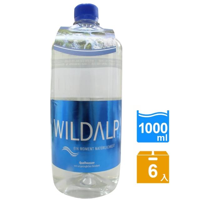 購買【WILDALP】奧地利天然礦泉水1000ml*6瓶須知