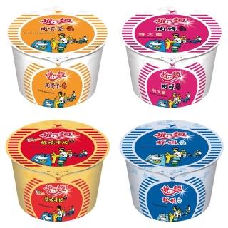 【統一麵】風味碗12入/箱(肉燥特大/蔥燒牛肉/鮮蝦/肉骨茶    TQF微笑標章)