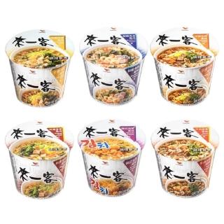 3565193 OL 【來一客】風味杯x12入/箱(鮮蝦魚板/牛肉蔬菜/韓式泡菜/京燉肉骨/川辣牛肉/肉燥菠菜 TQF微笑標章)