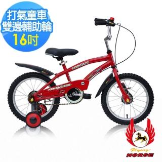 【飛馬】16吋打氣專利童車-紅