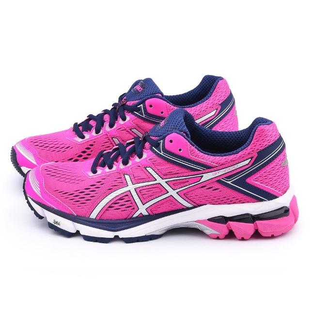 【Asics】女款 GT-1000 4 高支撐型輕量慢跑鞋(T5A7N-3593-桃)站長推薦