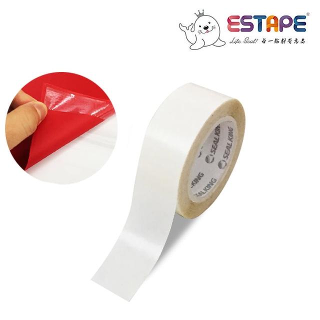 如何購買【ESTAPE】可再黏貼雙面膠帶(19mmx8M)