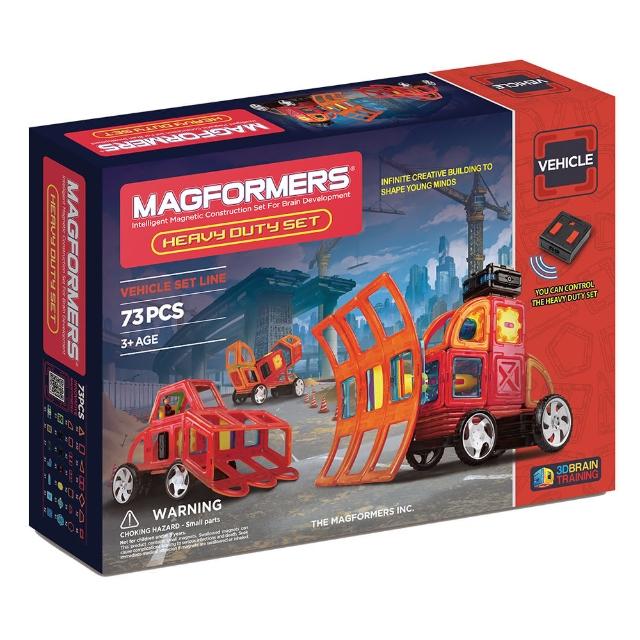 【MAGFORMERS】磁性建構片-自動重型車