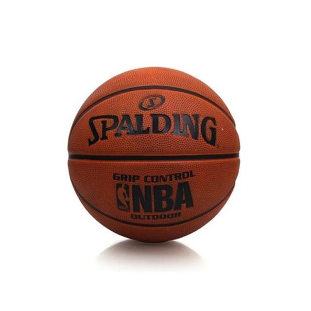 【SPALDING】NBA GRIP CONTROL 籃球-七號球 室外(橘黑)網友最愛商品