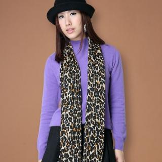 【矜蘭妃】100%喀什米爾立領羊絨衫(紫、桃紅、米白)