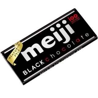 【Meiji 明治】代可可脂黑巧克力-片裝 50g(黑巧克力)