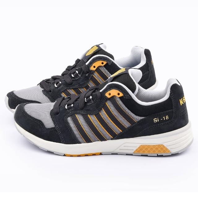 【K-SWISS】男款 TRAINER2 運動鞋(03178-022-黑灰)網路熱賣