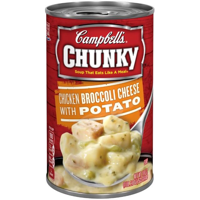 【Chunky】金寶雞肉花椰菜起司馬鈴薯濃湯(18.8oz)比價