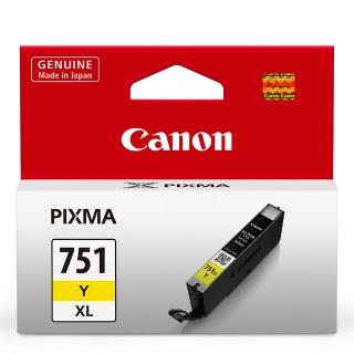 【CANON】CLI-751XL-Y 原廠黃色高容量XL墨水匣(速達)