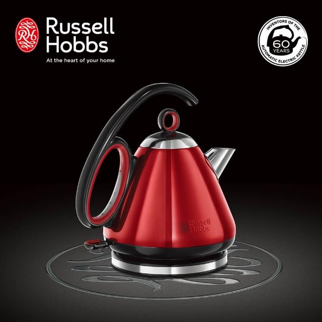 好物推薦-【Russell Hobbs 英國羅素】60週年Legacy 晶亮快煮壺(21281TW-晶亮紅)