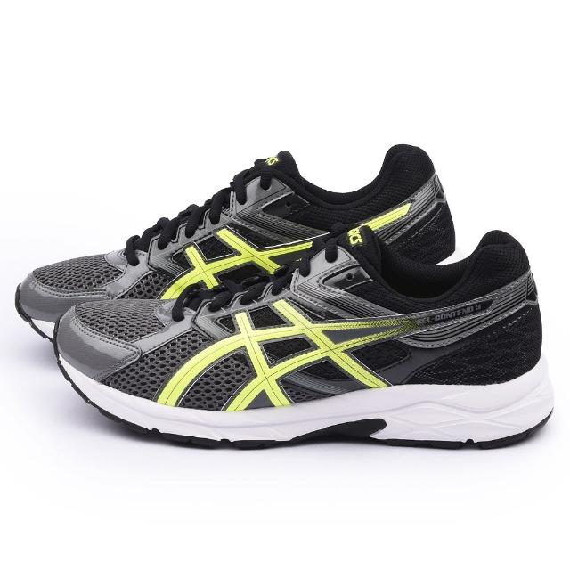 【Asics】男款 GEL-CONTEND 3 慢跑鞋(T5F4N-7307-黑灰)評鑑文